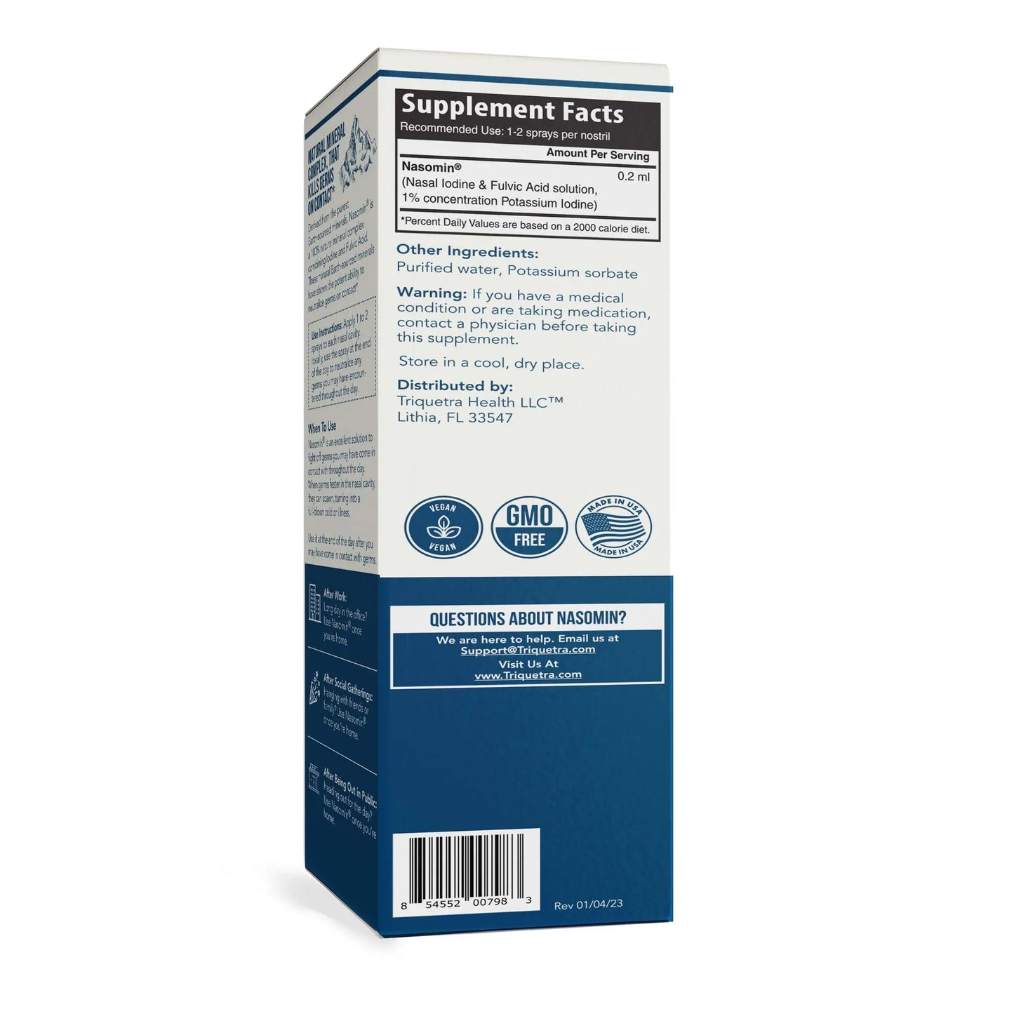 Nasomin Defense® — Limpieza nasal natural con poder de yodo