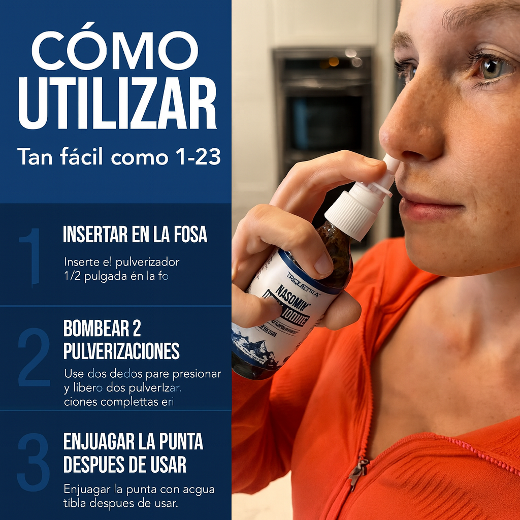 Nasomin Defense® — Limpieza nasal natural con poder de yodo