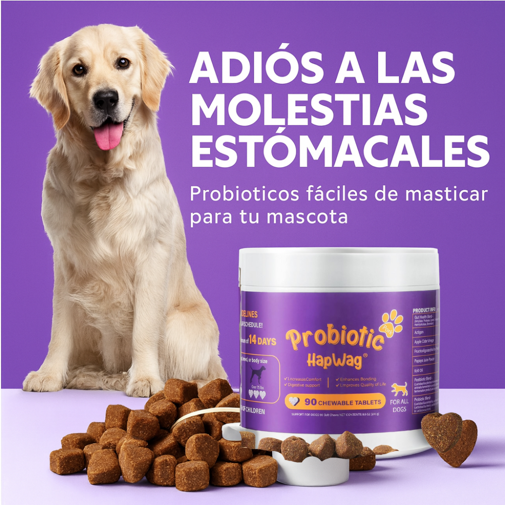 HapWag 8 en 1 – Salud total desde su pancita 🦴