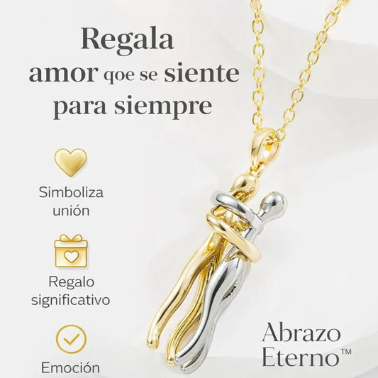 Abrazo Eterno™  El colgante que expresa amor verdadero desde el primer momento