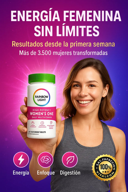 WOMEN’S ENERGY+ – Tu dosis diaria de poder natural.