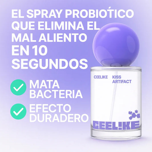 CEELIKE™ FreshKiss – El spray probiótico que elimina el mal aliento en 10 segundos
